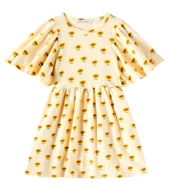 Sunflower cotton dress | Bobo Choses