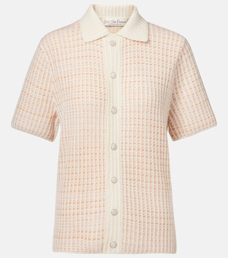 Noble ribbed-knit cashmere shirt | God's True Cashmere