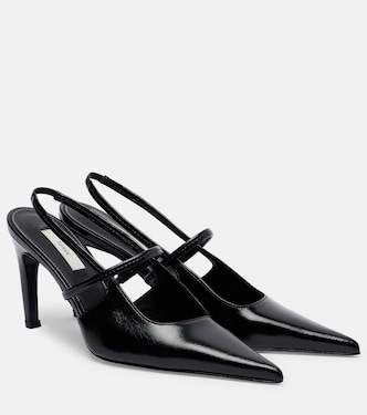 Leather slingback pumps | Toteme