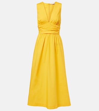 Robe midi Mimosa en coton | Heidi Klein