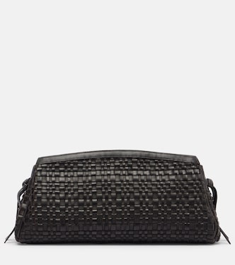 Pochette Maude en cuir | Staud