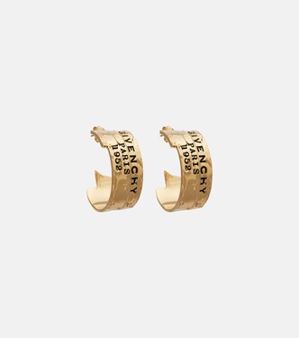 Logo hoop earrings  | Givenchy