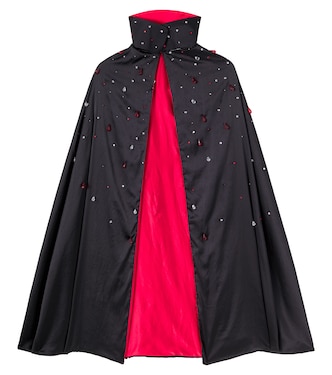 Transylvania embellished satin cape | Tutu Du Monde