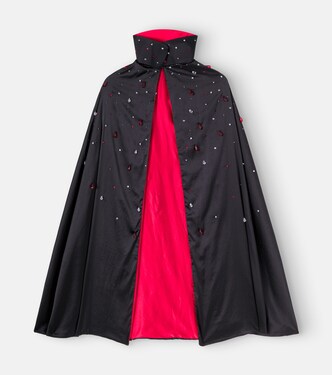 Transylvania embellished satin cape | Tutu Du Monde