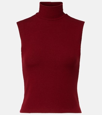 Lauren turtleneck jersey top | Leset