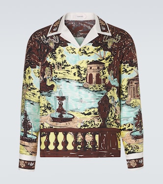 Printed silk shirt | Versace