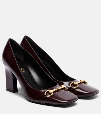 Pumps Signora 85 Horsebit aus Leder | Gucci