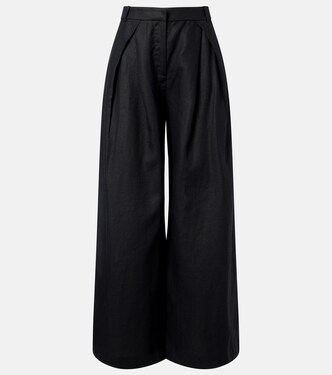 Weite Hose Sofia aus Leinen | Faithfull