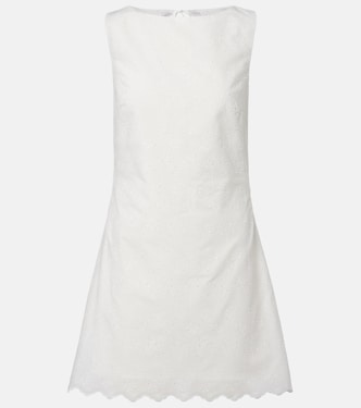 Breta broderie anglaise minidress | Faithfull