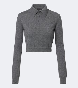 Polo court en cachemire | Mugler