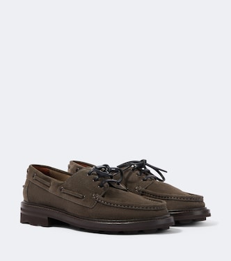 Suede boat shoes | Brioni