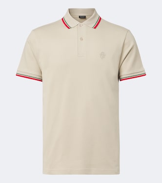 Cotton-blend piqué polo shirt | Gucci