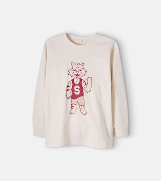 Printed cotton jersey T-shirt | Stella McCartney Kids