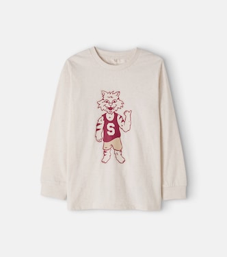 Printed cotton jersey T-shirt | Stella McCartney Kids