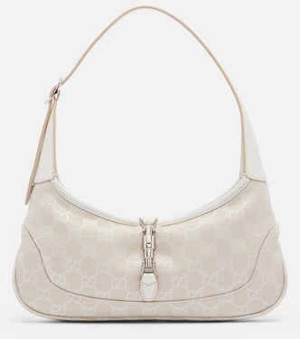 Jackie Slim Medium GG canvas shoulder bag | Gucci