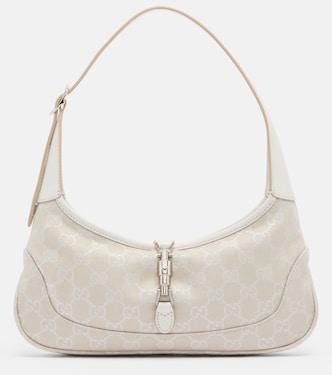 Jackie Slim Medium GG canvas shoulder bag | Gucci