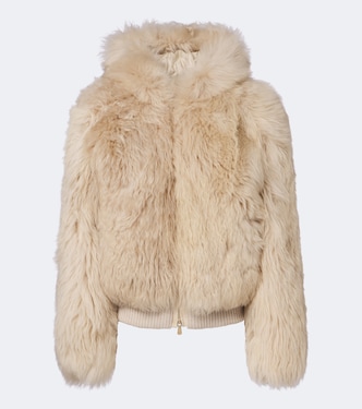 Giacca in shearling con cappuccio | Eleventy