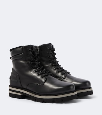 Courchevel leather lace-up boots | Bogner