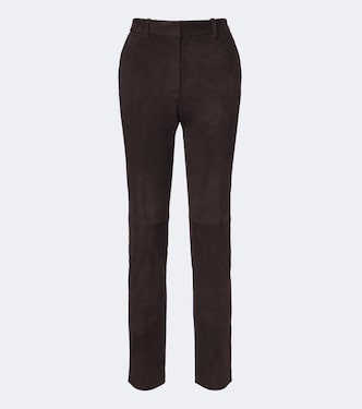Pantalones slim Coleman de ante | Joseph