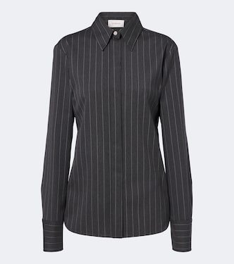 Pinstriped wool-blend shirt | Sportmax