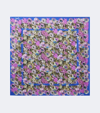 Floral silk scarf | Valentino Garavani