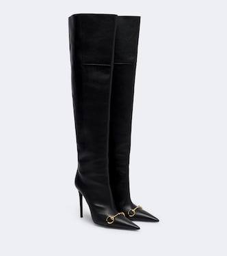 Botas mosqueteras Donna con Horsebit | Gucci