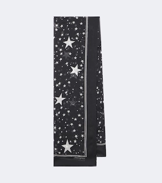 印花真丝雪纺围巾 | Dolce&Gabbana