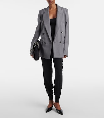 Julia high-rise tapered pants in black - Stella Mc Cartney | Mytheresa