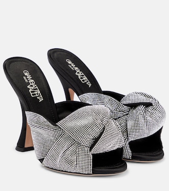 Sandali in raso con cristalli | Giambattista Valli