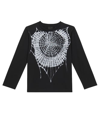 Printed cotton jersey top | Givenchy Kids