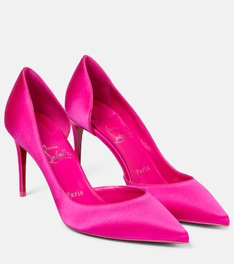 Iriza 85 silk satin pumps | Christian Louboutin