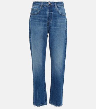 Le Original high-rise straight jeans | Frame
