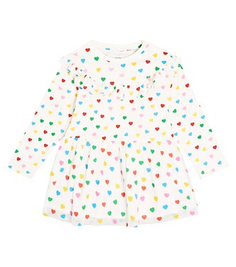 Baby printed cotton jersey dress | Stella McCartney Kids