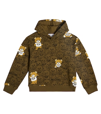 Teddy Bear cotton jersey hoodie | Moschino Kids
