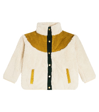 Ayser paneled fleece and corduroy jacket | Louise Misha