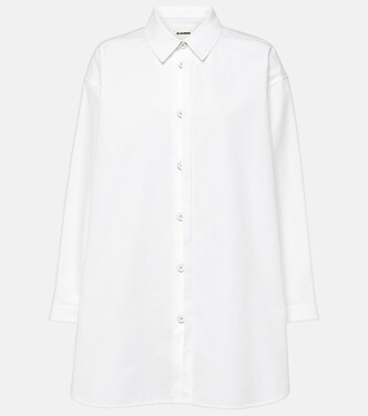 Cotton poplin shirt | Jil Sander