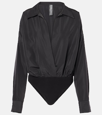 Habotai连体紧身衣 | Norma Kamali