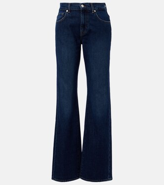 Tess high-rise straight jeans | 7 For All Mankind