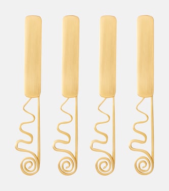 Spirale set of 4 stainless steel spreaders | L'Objet