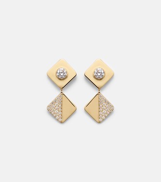 Boucles d'oreilles en or 18 ct et diamants | Ileana Makri