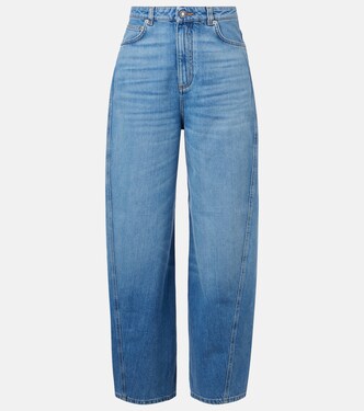 Cocoon high-rise barrel-leg jeans  | Givenchy