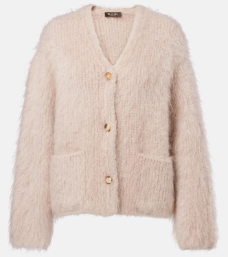 Cherry Hill mohair and cashmere cardigan | Loro Piana