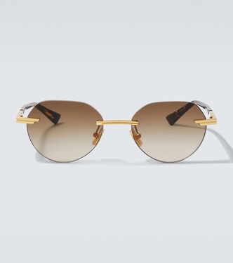 Runde Sonnenbrille Glasant | Bottega Veneta