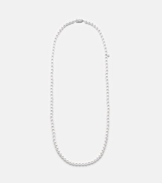 Collana in oro bianco 18kt con perle | Mikimoto