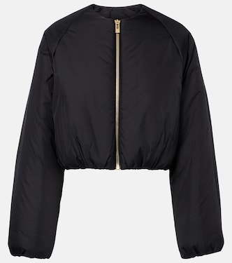 Puffer cropped jacket | Alaïa