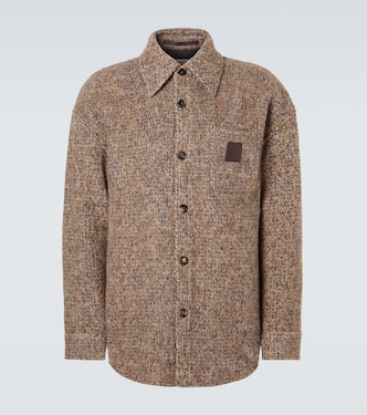 Anagram wool-blend overshirt | Loewe