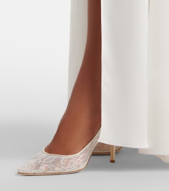 Romy lace pumps in white - Jimmy Choo | Mytheresa