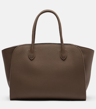 Marlo 12 leather tote bag | The Row