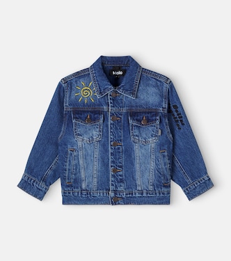 Honore patch-appliqué denim jacket | Molo