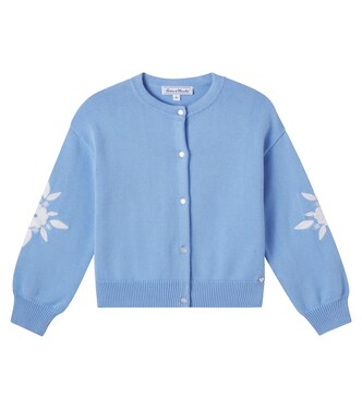Bestickter Cardigan aus Baumwolle | Tartine et Chocolat